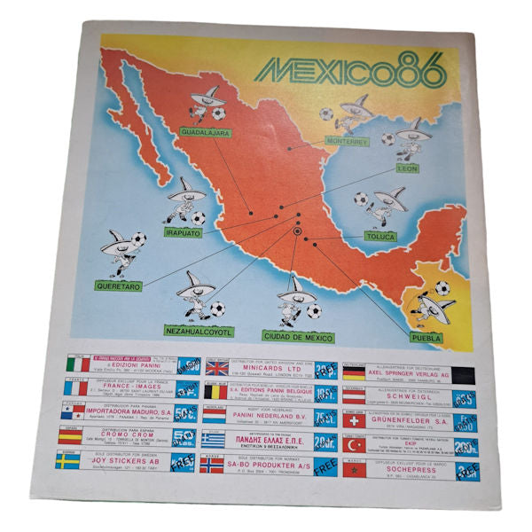 Panini Mexico 1986 - Softcover album