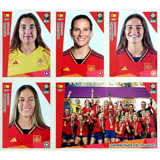 Women's World Cup 2023 - Spain Update Stickers Set
