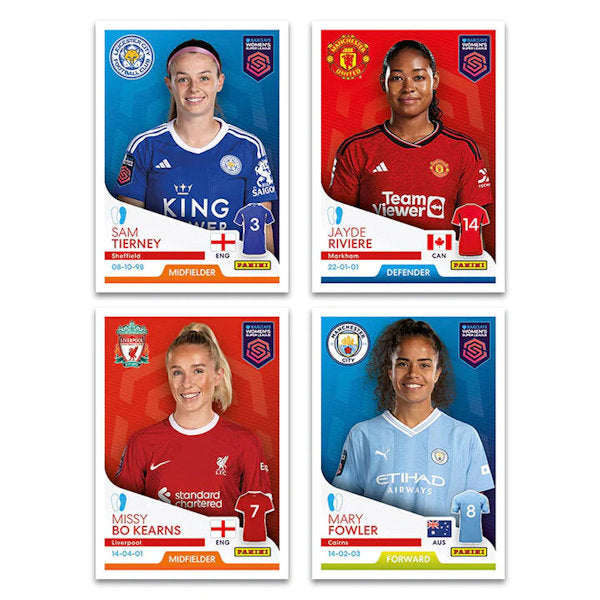 Women's Super League 2024 - Complete stickers set